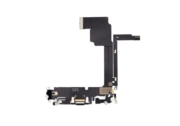 Replacement For iPhone 15 Pro Max Charging Port Flex Cable-Black Titanium